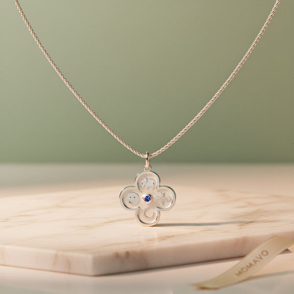 Elements Pendant Necklace | Silver
