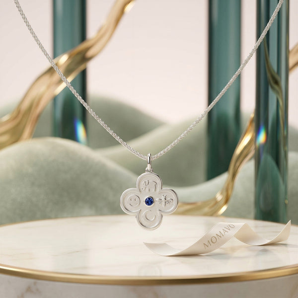 Elements Pendant Necklace | Silver