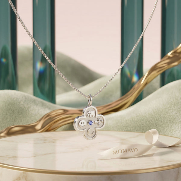 Elements Pendant Necklace | Silver
