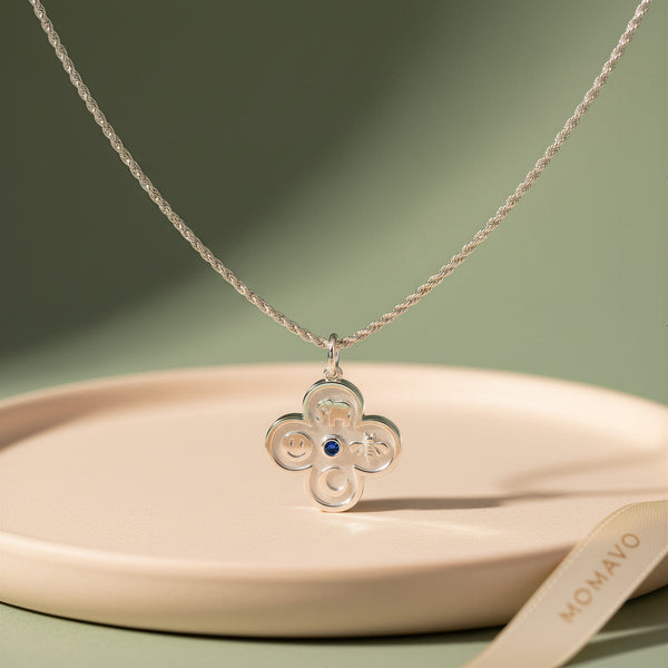 Elements Pendant Necklace | Silver