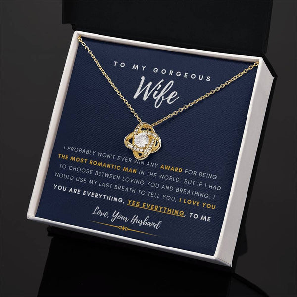 To My Gorgeous Wife, You are Everything, Gift For Soulmate , Gift For Wife