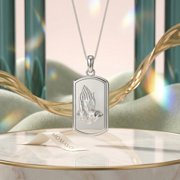 Sancta Icon Pendant Necklace | 18K Gold Plated