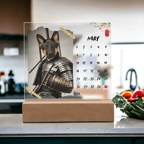 Custom Pet Warrior - Acrylic Plaque
