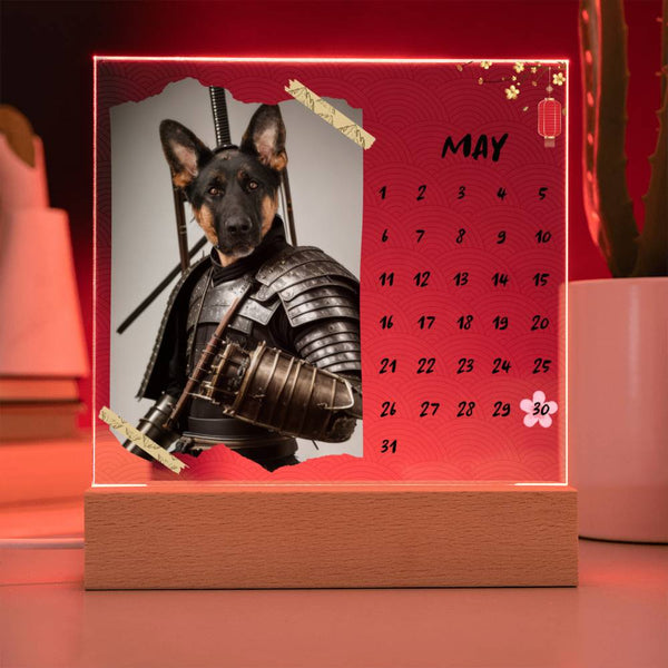 Custom Pet Warrior - Acrylic Plaque
