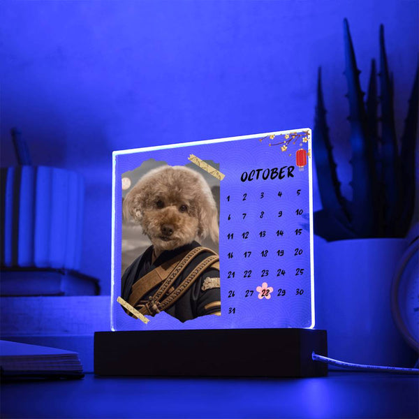 Custom Pet Warrior - Acrylic Plaque