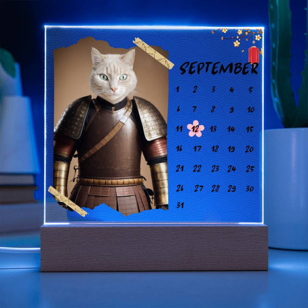 Custom Pet Warrior - Acrylic Plaque