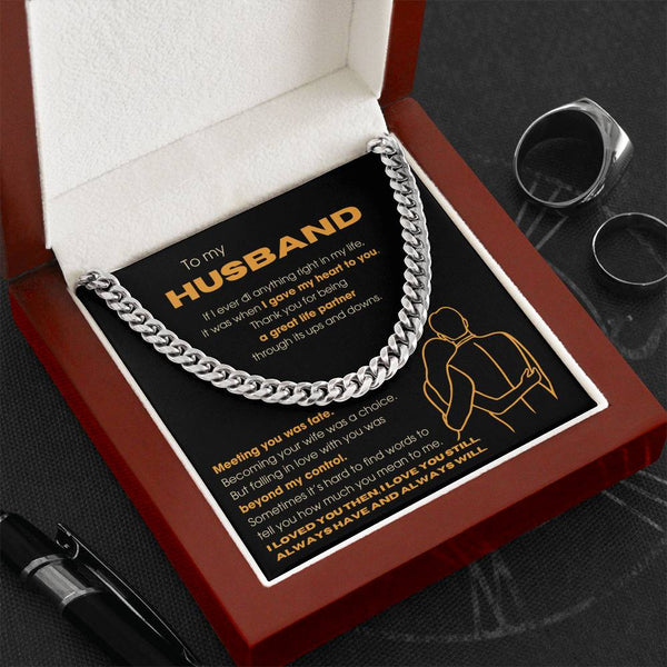 [Almost Sold Out] To My Husband - Thank you for being a great life partner