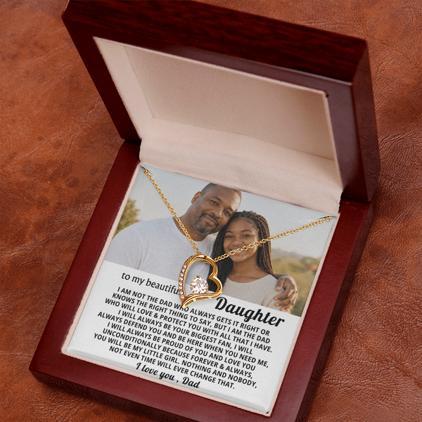 To My Beautiful Daughter,I will always be your biggest fan - my little girl - Personalized