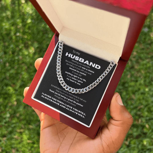 To My Husband - Thank you for being a great life partner
