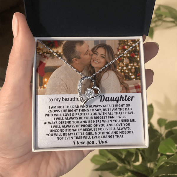 To My Beautiful Daughter,I will always be your biggest fan - my little girl - Personalized