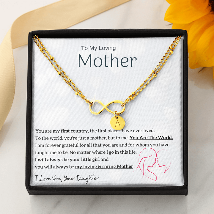 To My Loving Mother You are my sunshine I will always be your littl