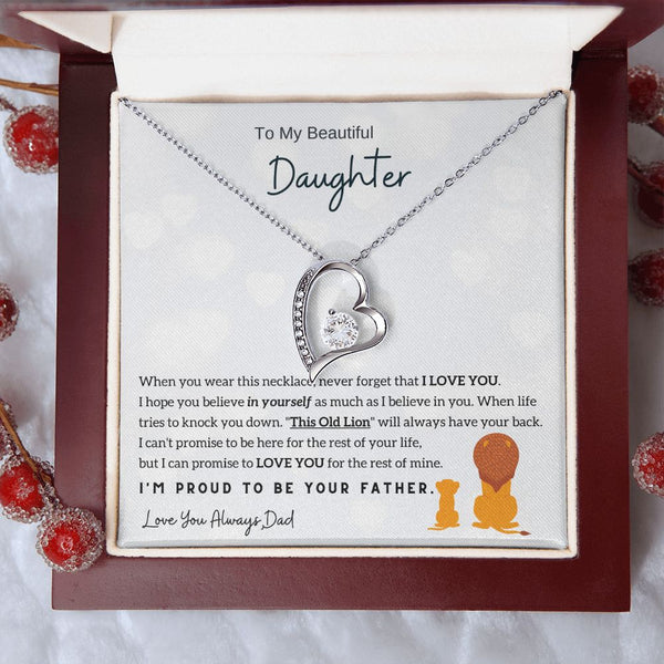 (Few Left Only) To My Daughter - I'm Proud To Be Your Father