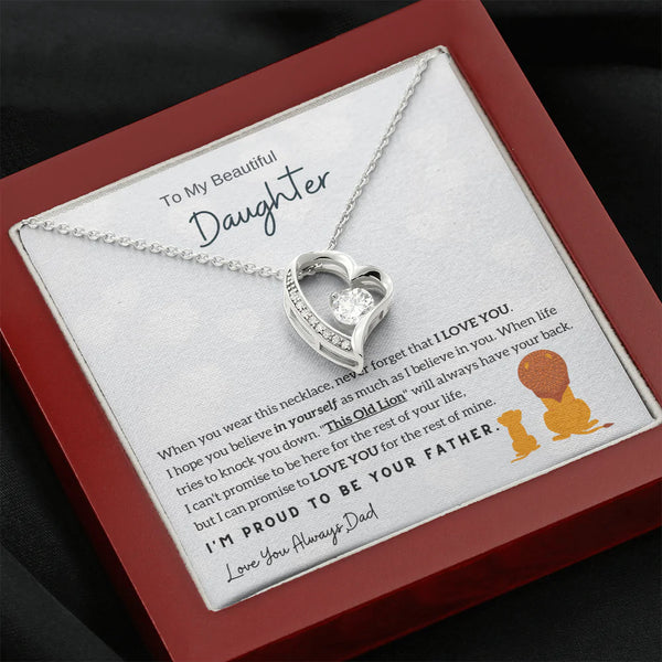 (Few Left Only) To My Daughter - I'm Proud To Be Your Father