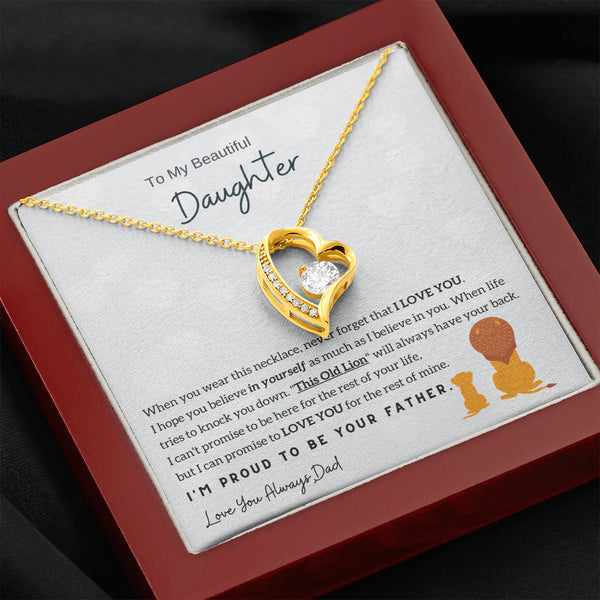 (Few Left Only) To My Daughter - I'm Proud To Be Your Father