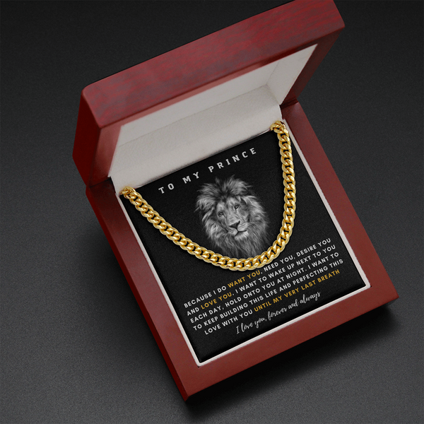 To My Prince - I Love You Until My Very Last Breath (A Few Left Only)