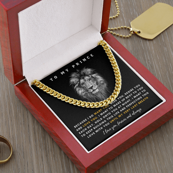 To My Prince - I Love You Until My Very Last Breath (A Few Left Only)