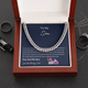 To My Son - I am Proud Of You (From Dad) (A Few Left Only) - Cuban Chain