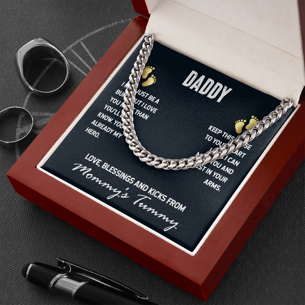 Daddy-I MAY JUST BE A BUMP (A Few Left Only) - Cuban Chain