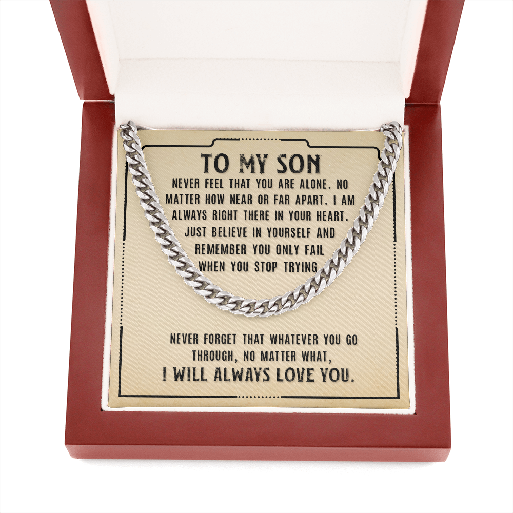 To My Son - I Will Always Love You