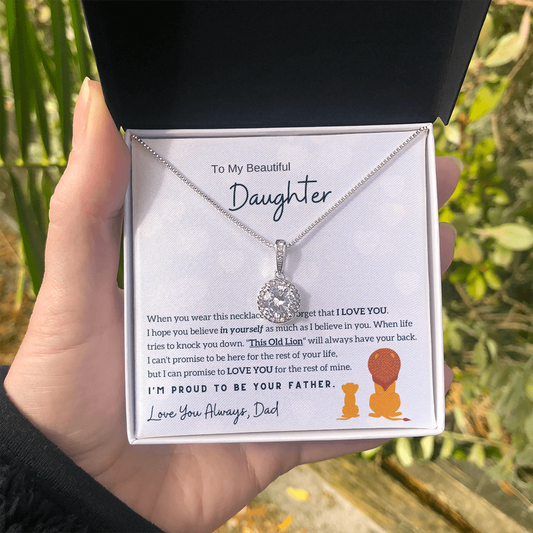 (Limited Offer) To My Daughter - I'm Proud To Be Your Father - Eternal Heart