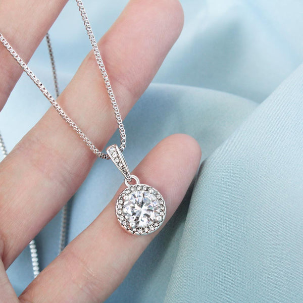 To My Gorgeous Wife - I Feel Even More Love Than I've Ever Felt Before (Extremely High Demand) - Eternal Hope Necklace