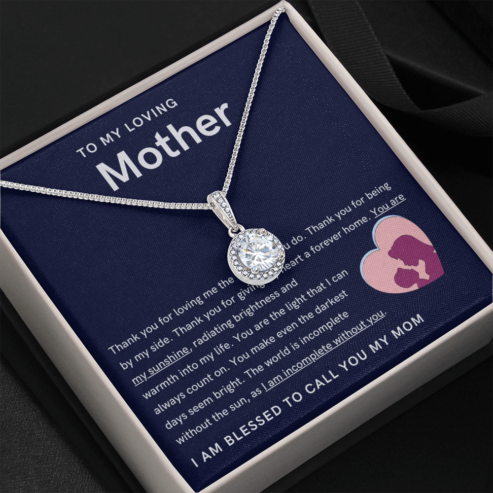 (High Demand) - To My Loving Mother - You are my sunshine - Eternal Hope Necklace