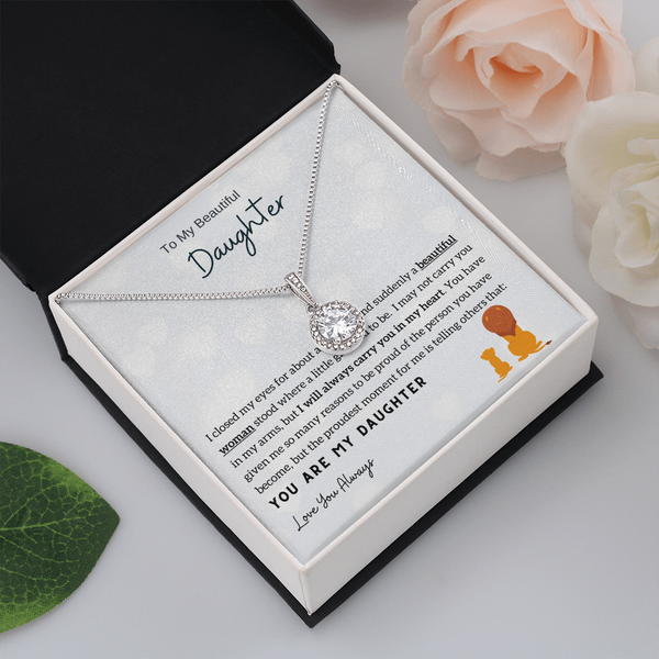 Momavo™ - To My Beautiful Daughter - Eternal Hope Necklace