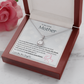 To My Loving Mother - You are my sunshine, I will always be your little girl (Extremely High Demand) - Eternal Hope Necklace