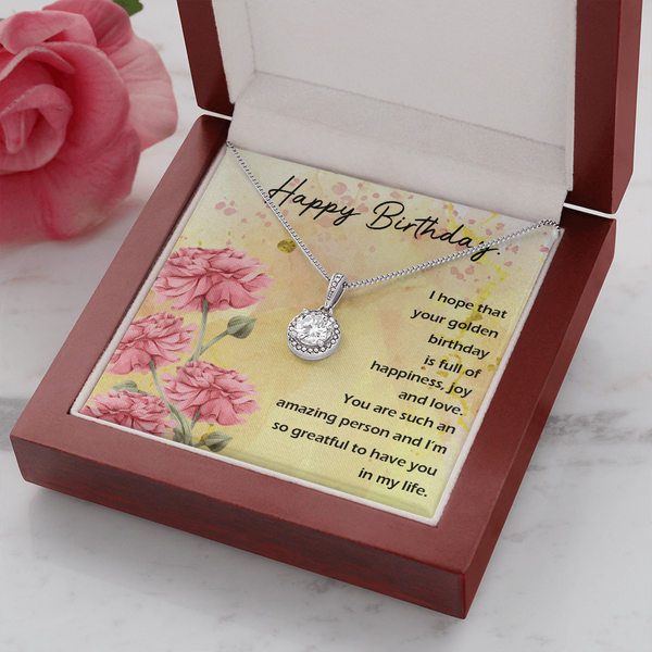 Happy Birthday - Full Of Happiness And Joy (Extremely High Demand) - Eternal Hope Necklace