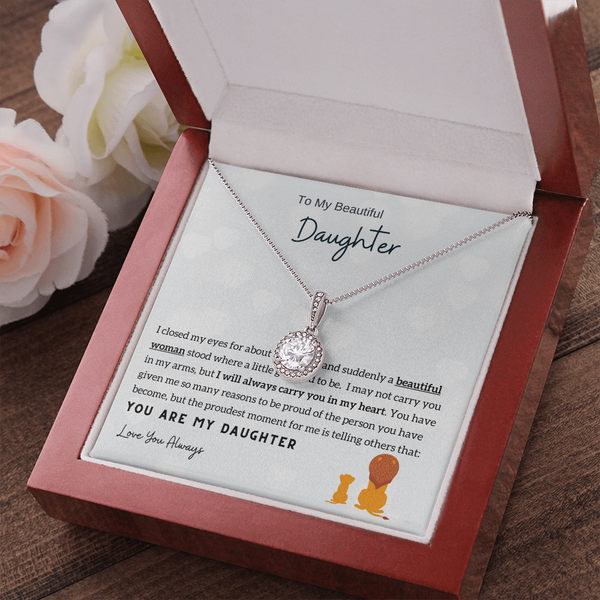 Momavo™ - To My Beautiful Daughter - Eternal Hope Necklace