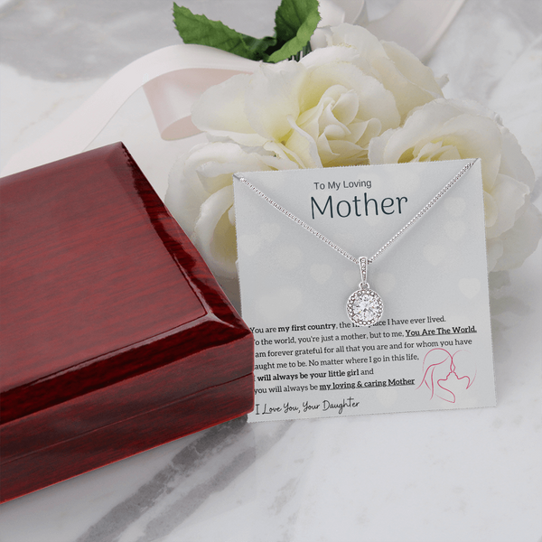 To My Loving Mother - You are my sunshine, I will always be your little girl (Extremely High Demand) - Eternal Hope Necklace