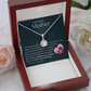 To My Loving Mother - You are my sunshine, I will always be your little boy (Extremely High Demand) - Eternal Hope Necklace