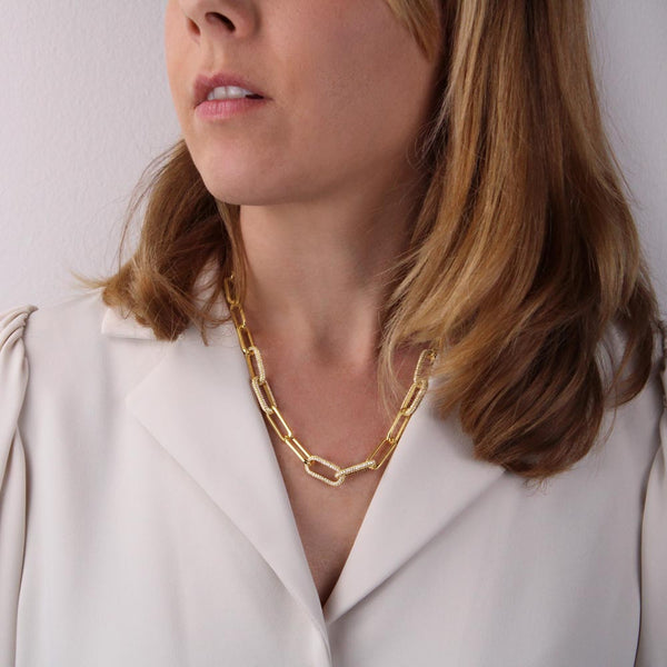 To My Loving Mother - You are my sunshine! (Forever Linked Necklace)
