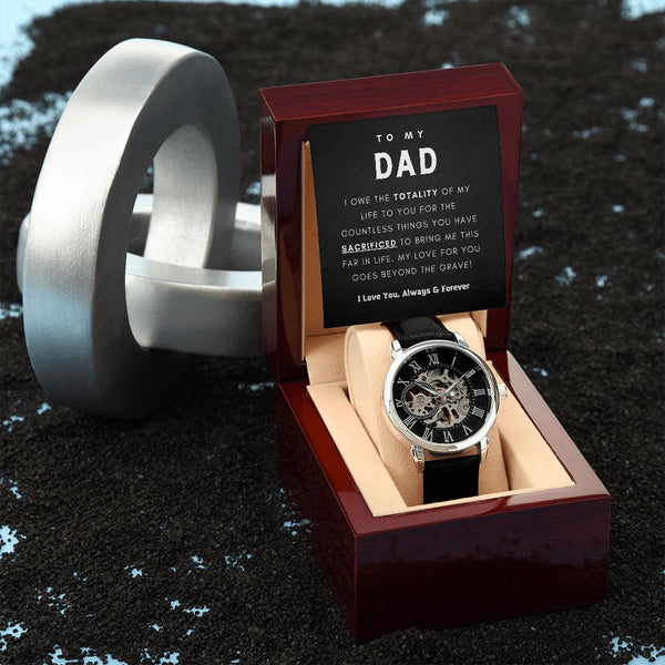 To My Dad, Thank You For Everything