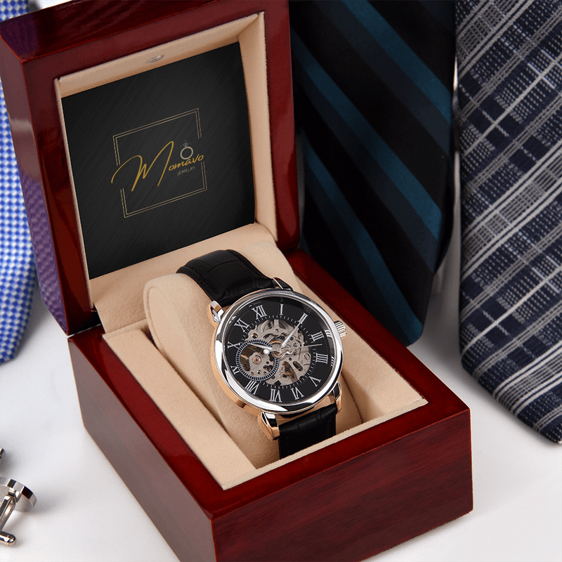 Momavo™ Jewelry - Openwork Luxury Men's Watch