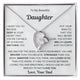To My Beautiful Daughter, Aim For The Skies (Forever Love Necklace)