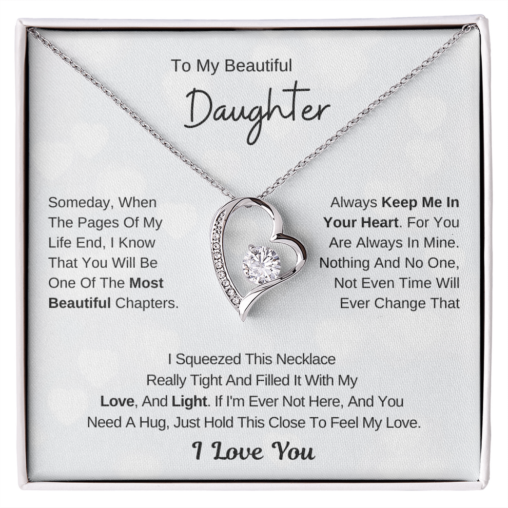 To My Beautiful Daughter - You Are The Most Beautiful Chapters Of My L