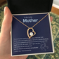 To My Loving Mother - You are the world to me (Only a Few Left) - Forever Love Necklace