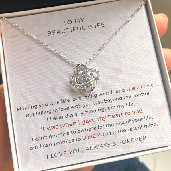To My Beautiful Wife - I Promise To Love You For The Rest Of My Life (Almost Gone)