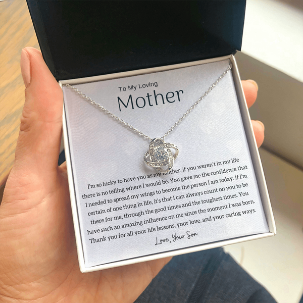 To My Loving Mother - I'm so lucky to have you as my mother! (Almost Gone) - Love Knot