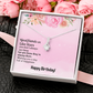 Happy Birthday - Good Friends Always There (Limited Time Offer) - Alluring Beauty Necklace