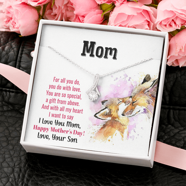 To My Mom - You Are So Special (Limited Time Offer) - Alluring Beauty Necklace