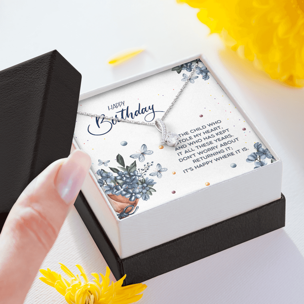 Happy Birthday - To The Child Who Stole My Heart (Limited Time Offer) - Alluring Beauty Necklace