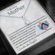 To My Loving Mother - You will always be my loving & caring Mother (Limited Time Offer) - Alluring Beauty Necklace