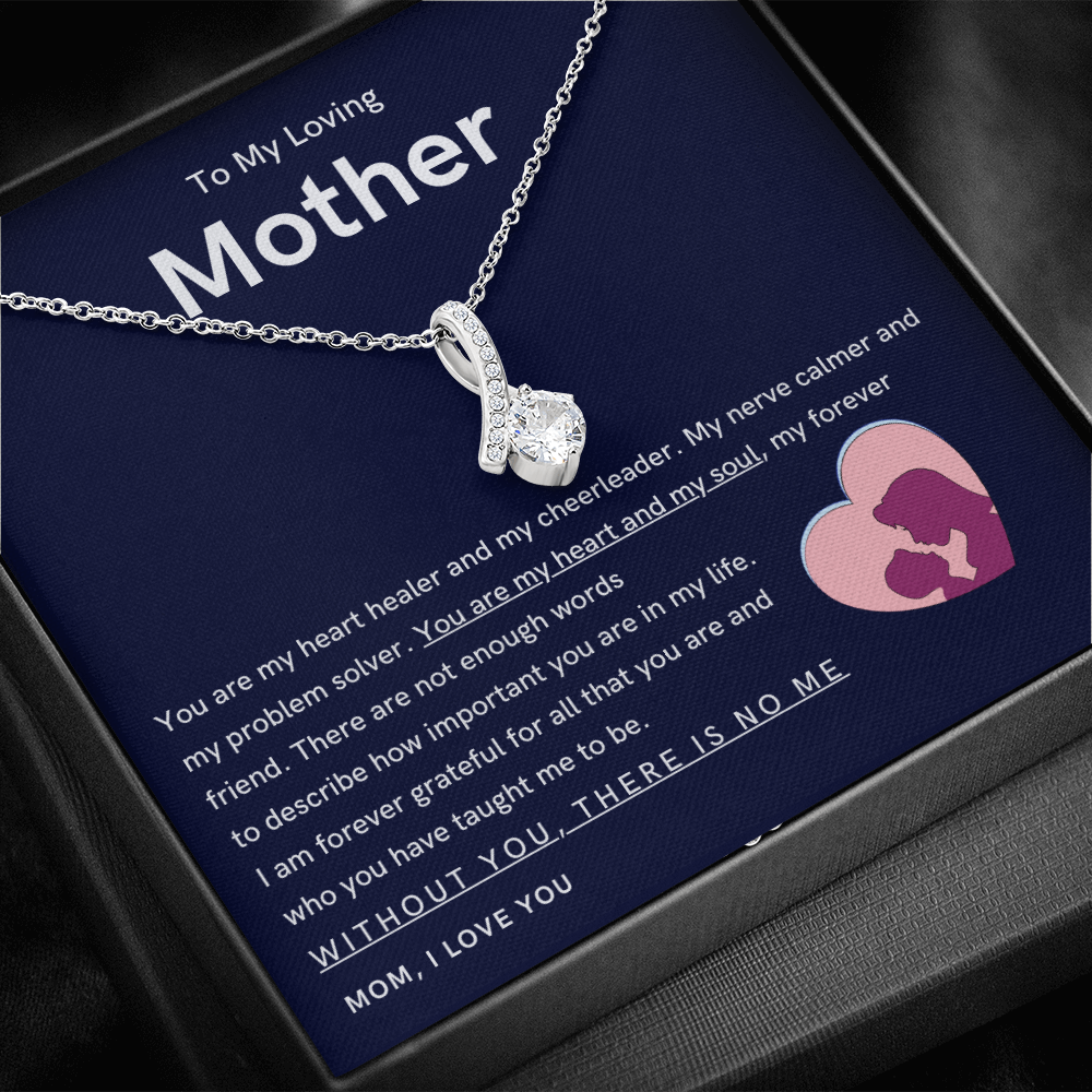 To My Loving Mother - You are my hear and my soul (Limited Time Offer) - Alluring Beauty Necklace