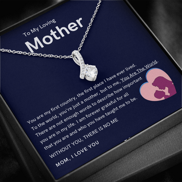 To My Loving Mother - Without You, There Is No Me (Limited Time Offer) - Alluring Beauty Necklace