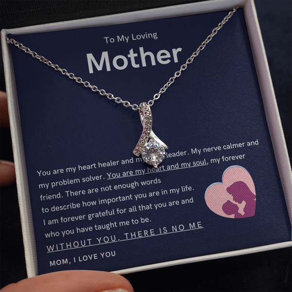 To My Loving Mother - You are my hear and my soul (Limited Time Offer) - Alluring Beauty Necklace