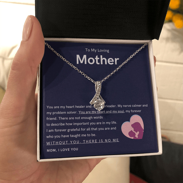 To My Loving Mother - You are my hear and my soul (Limited Time Offer) - Alluring Beauty Necklace