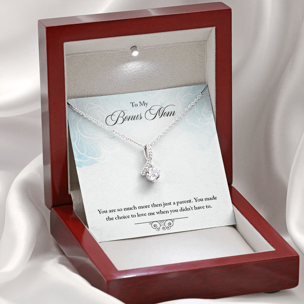 To Bonus Mom - More than a parent (Limited Time Offer) - Alluring Beauty Necklace