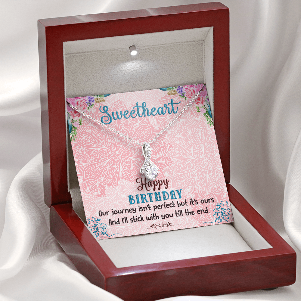 Happy Birthday - I'll Stick With You Til The End (Limited Time Offer) - Alluring Beauty Necklace